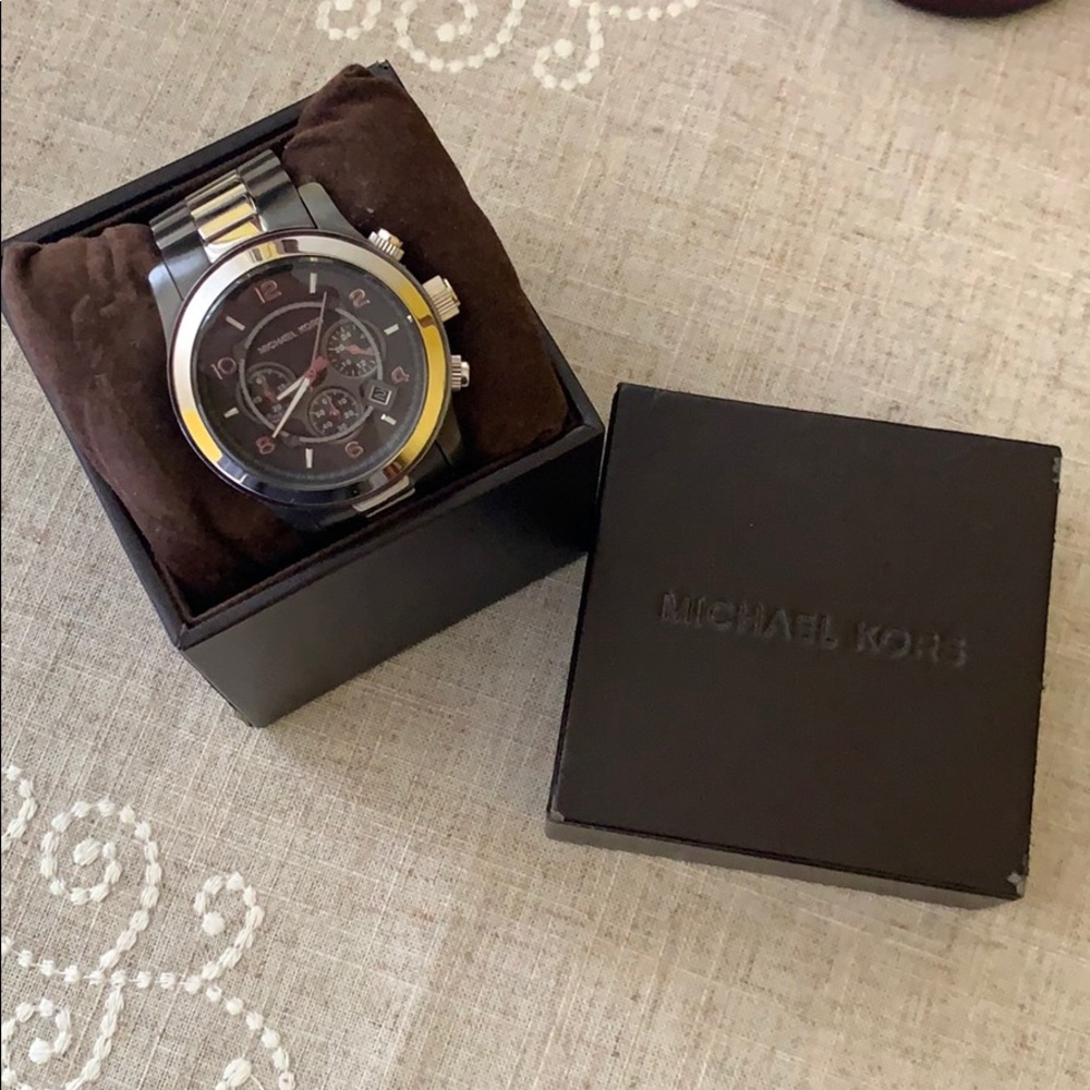 Grey/silver Michael Kors watch